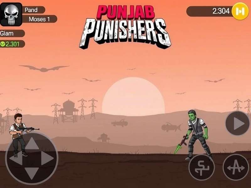 Punjab Punishers Game Screenshot